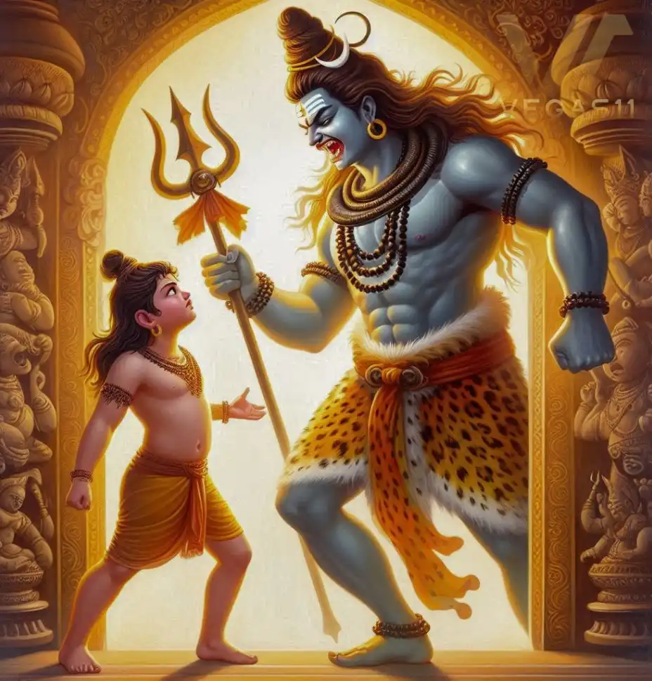 Ganesha and Shiva