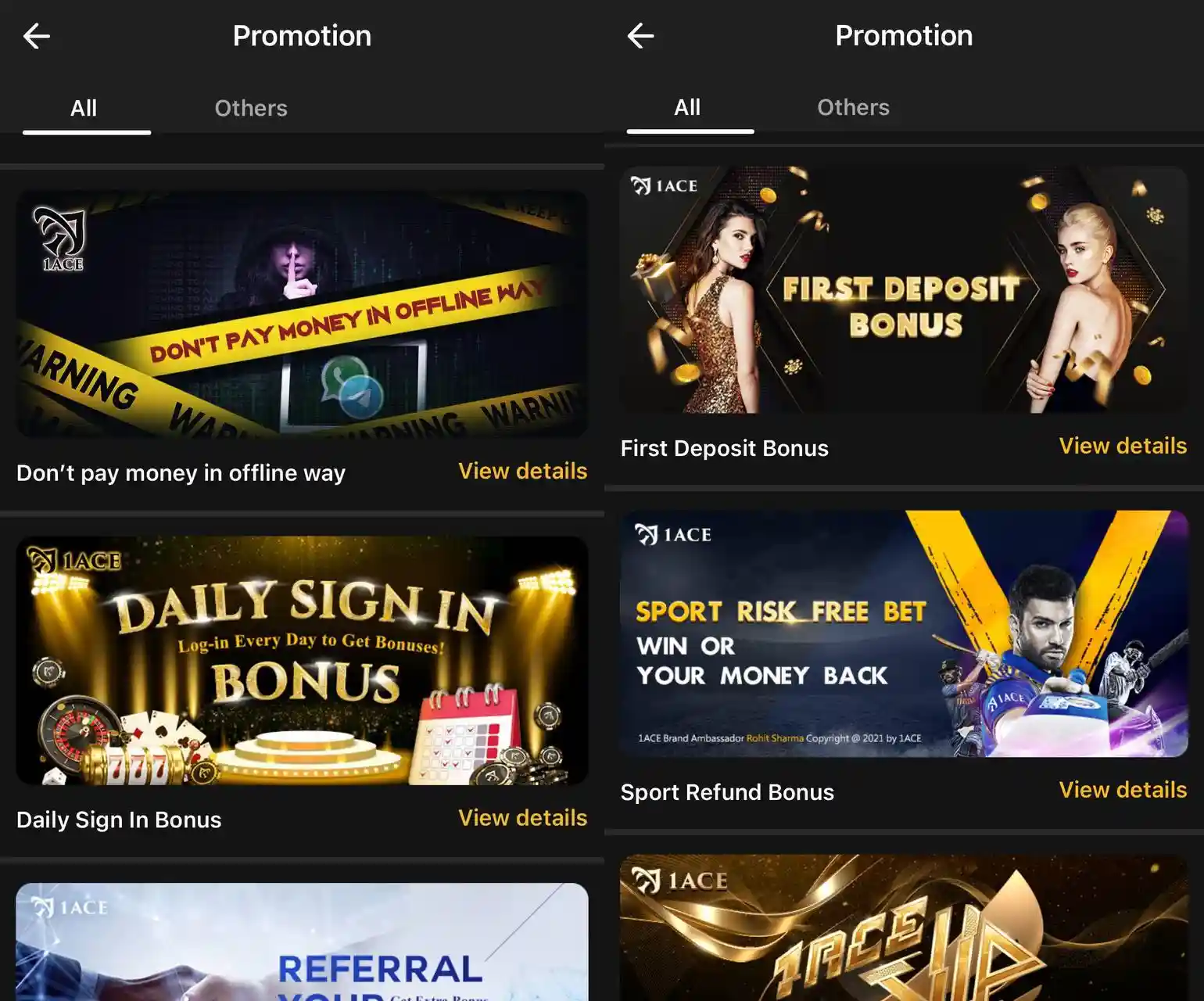 1 Ace Casino Promo