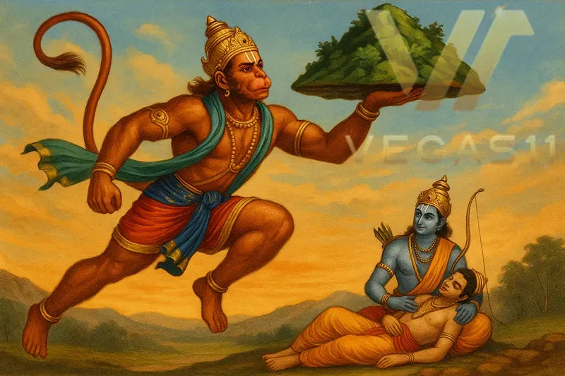 Hanuman's heroic tales