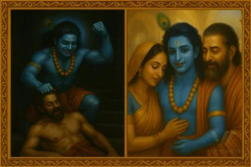 Krishna vs Kamsa