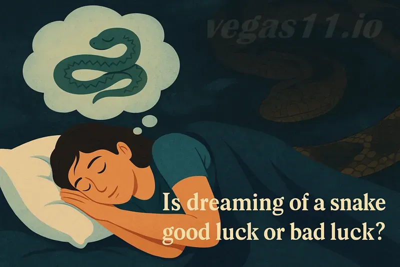 Is dreaming of a snake