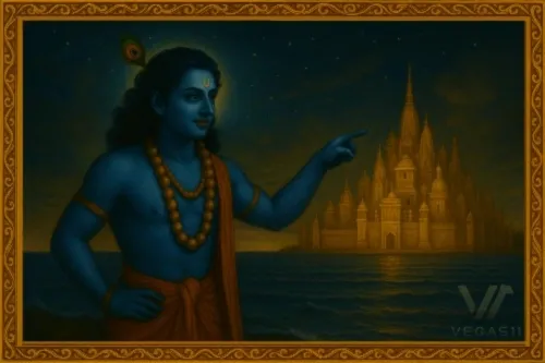 Krishna build Dwarka city