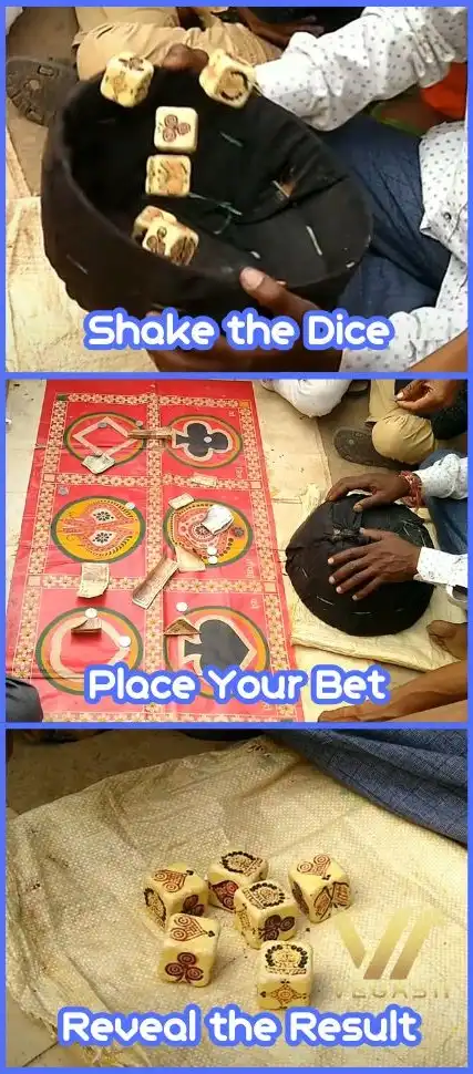 Traditional Indian Dice Game – Jhandi Munda