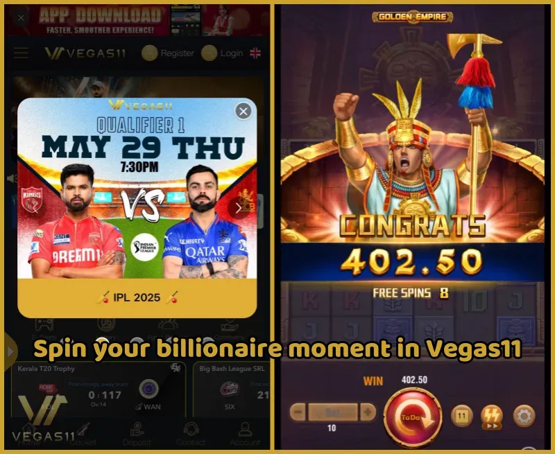 Start your billion dream on Vegas11