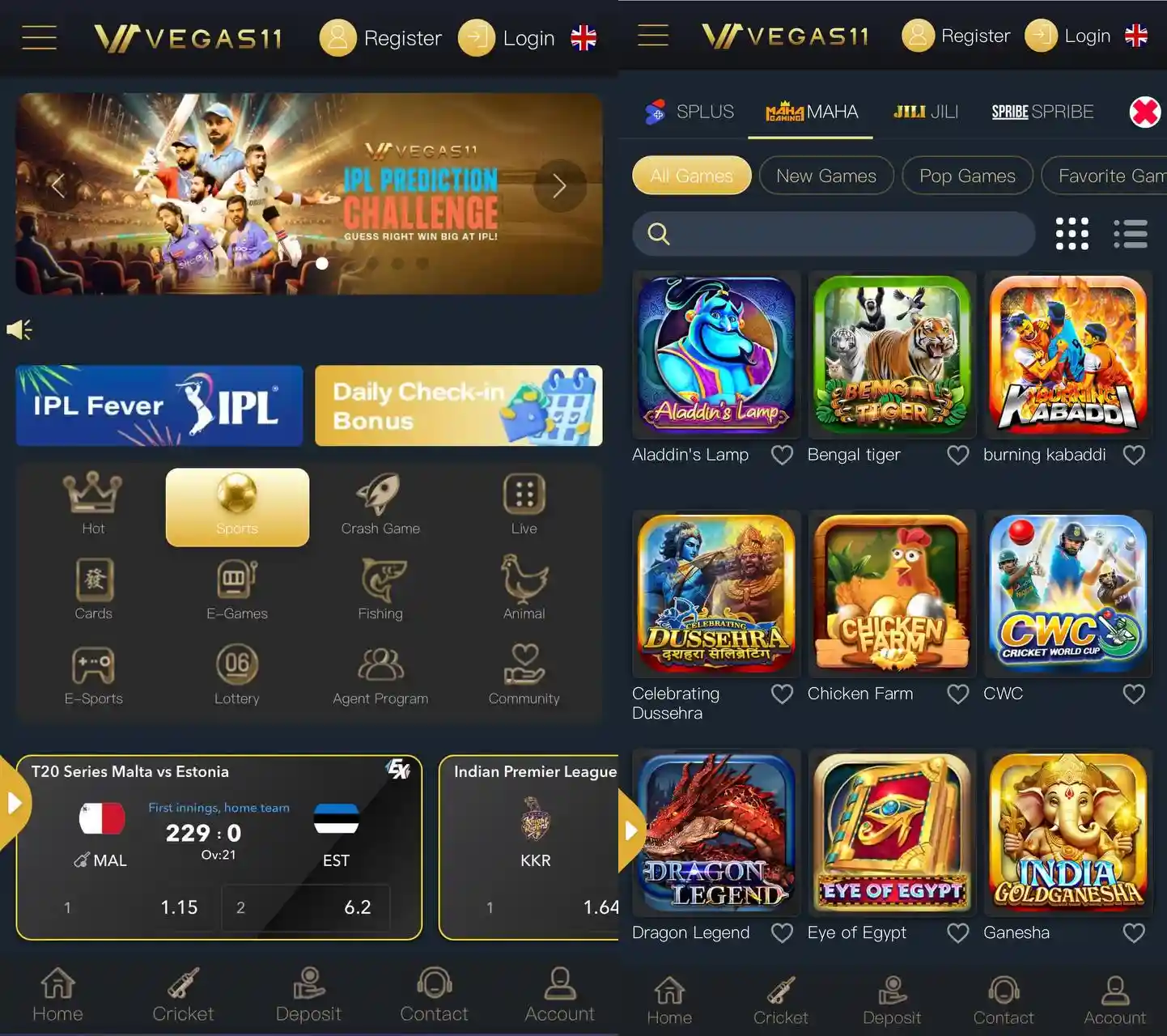 Vegas11 MAHA Slot