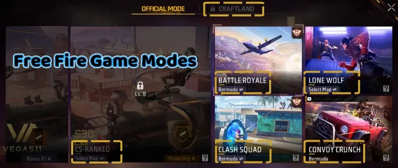 Free-Fire-All-Game-Modes