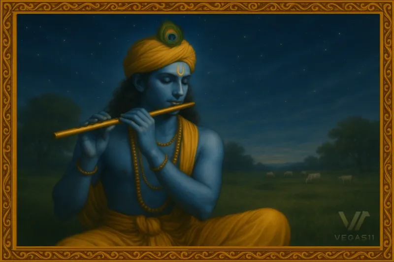 Lord Krishna Drawing