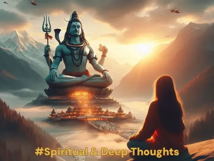 Spiritual & Deep Thoughts Status