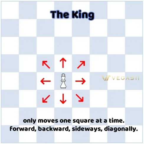 How the King Moves in Chess