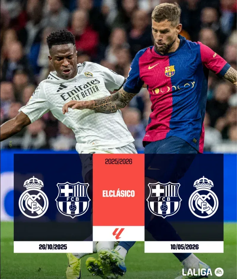 El Clásico: Real Madrid VS FC Barcelona
