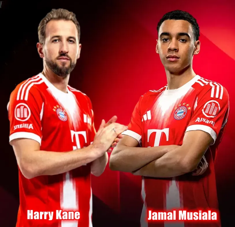 Harry Kane & Jamal Musiala