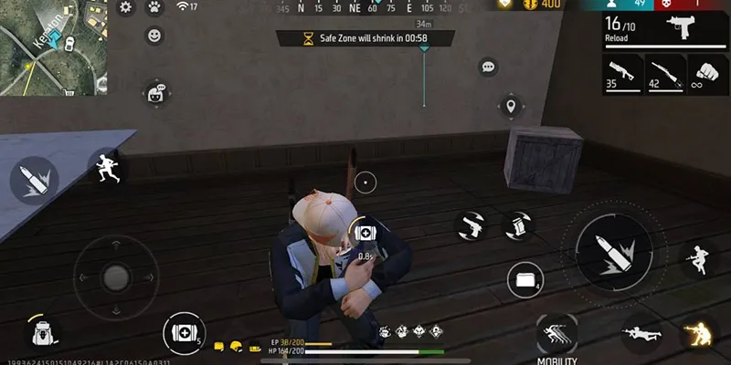 Free Fire Max Tips 5:Healing on the Move