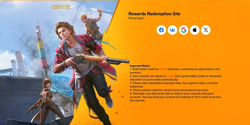 Free Fire Max Rewards