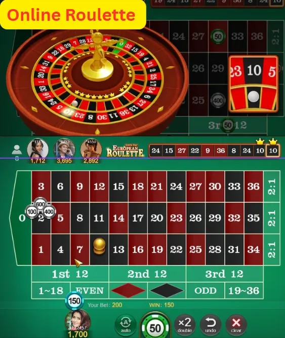 Result and Outcome Online Roulette