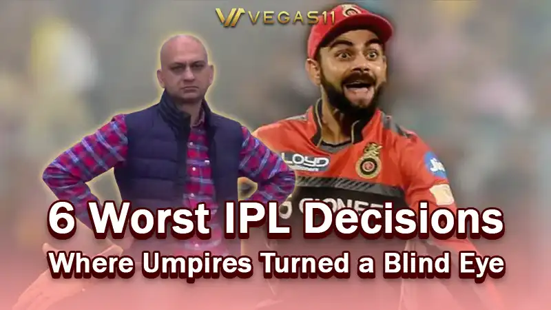 6 Worst IPL Decisions Where Umpires Turned a Blind Eye