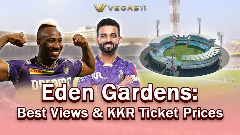 Eden Gardens: Blocks for Best Views & KKR Ticket Prices