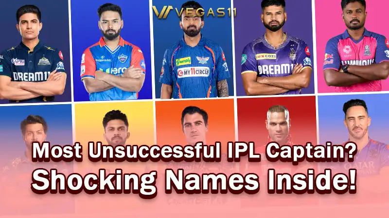 Most Unsuccessful IPL Captain? Shocking Names Inside!