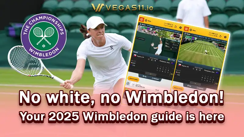 No white, no Wimbledon! Your 2025 Wimbledon guide is here