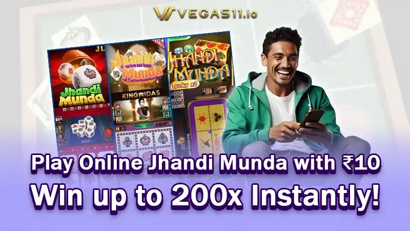 Play Online Jhandi Munda with ₹10 – Win up to 200x Instantly!