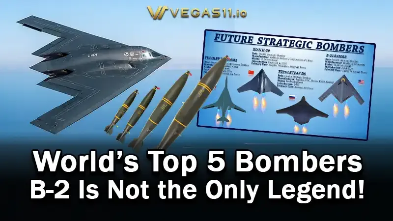 World’s Top 5 Bombers –  B-2 Is Not the Only Legend!