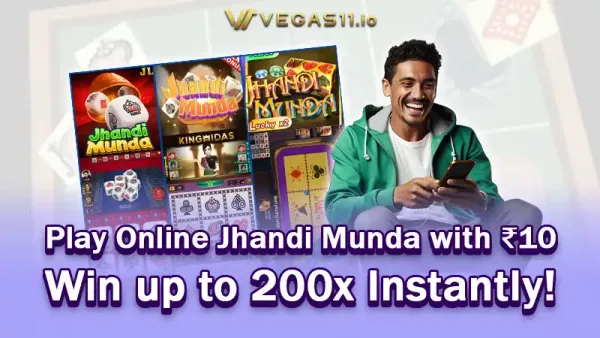 Play Online Jhandi Munda with ₹10 – Win up to 200x Instantly!
