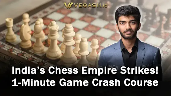 India’s Chess Empire Strikes! 1-Minute Game Crash Course