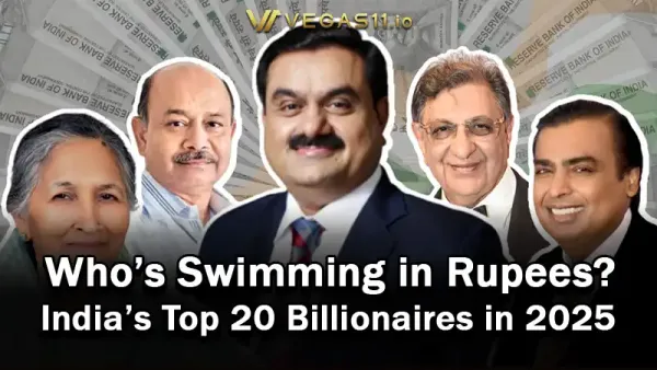 Who’s Swimming in Rupees? India’s Top 20 Billionaires in 2025