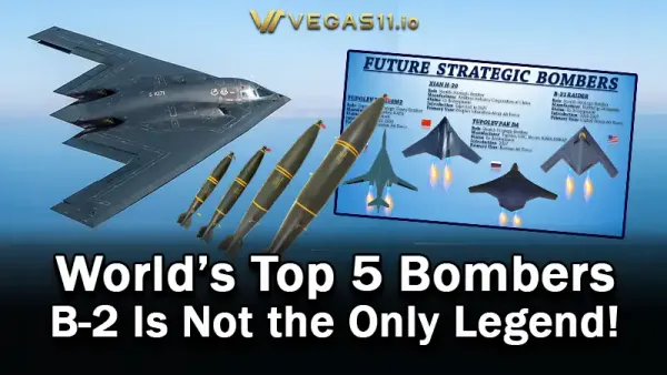 World’s Top 5 Bombers –  B-2 Is Not the Only Legend!