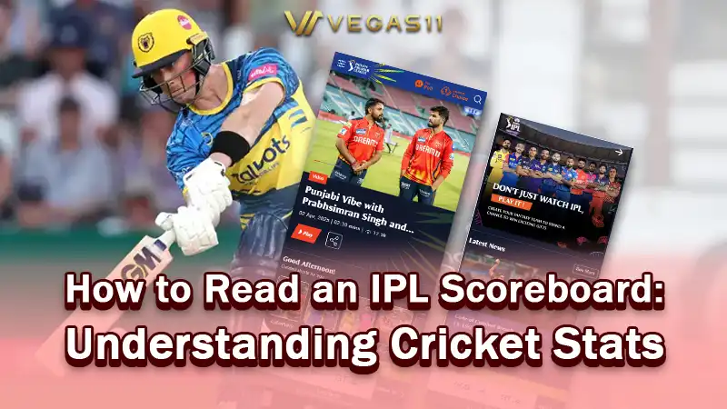 How to Read an IPL Scoreboard: Understanding Cricket Stats