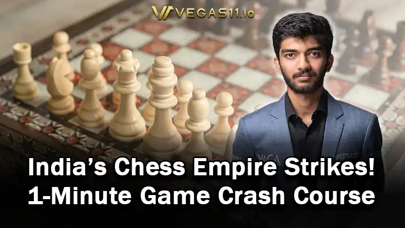 India’s Chess Empire Strikes! 1-Minute Game Crash Course