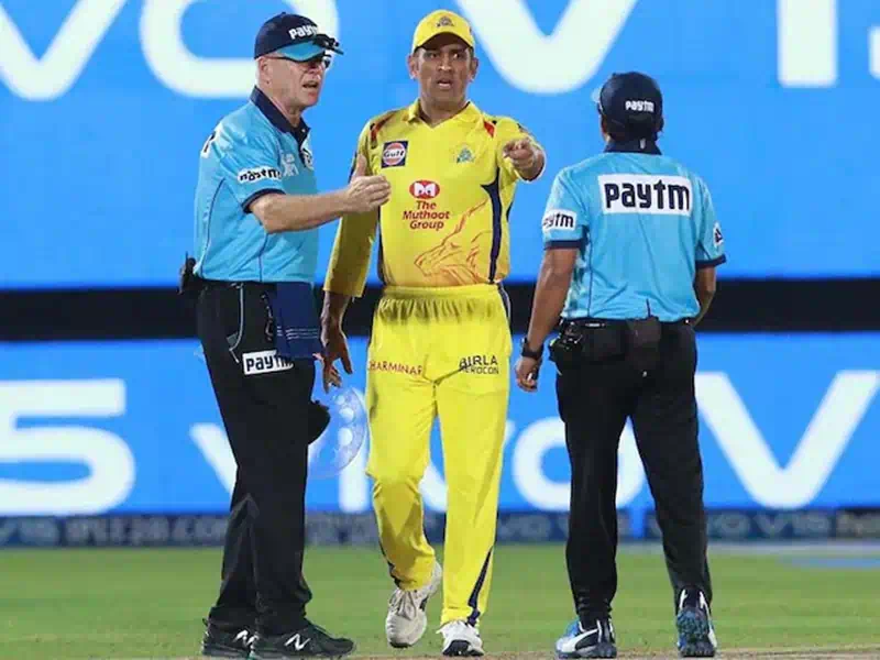 2019 Dhoni No-Ball Controversy