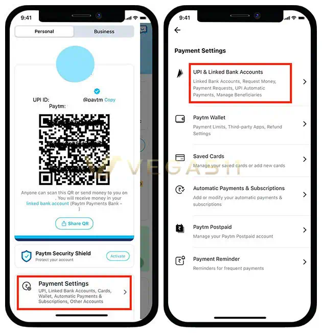Paytm UPI and Linked Bank Account.webp