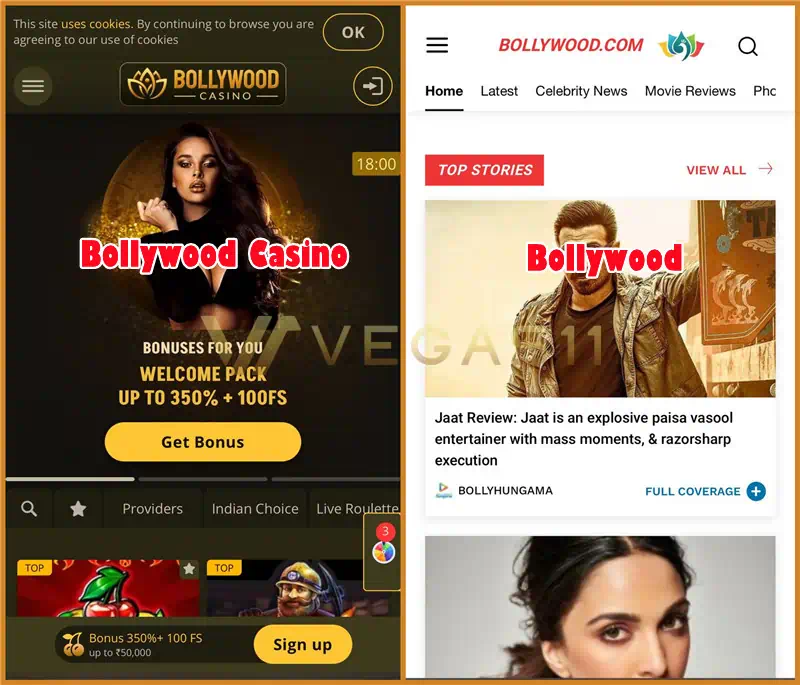 Bollywood Casino vs Bollywood