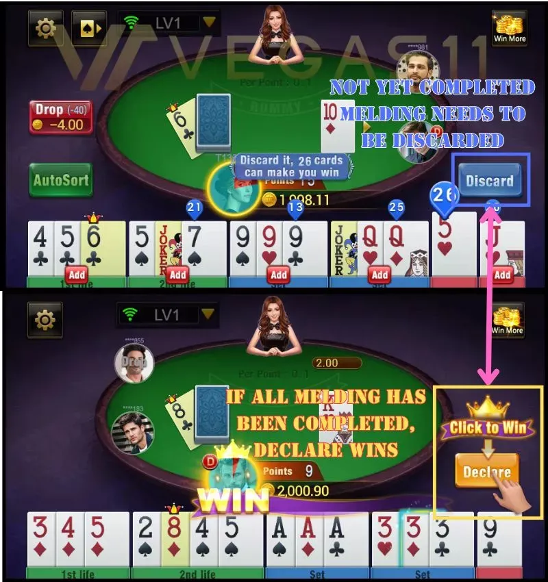 Winning Combinations in Rummy