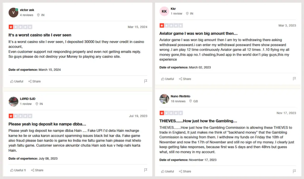 Player Scams on FUN88