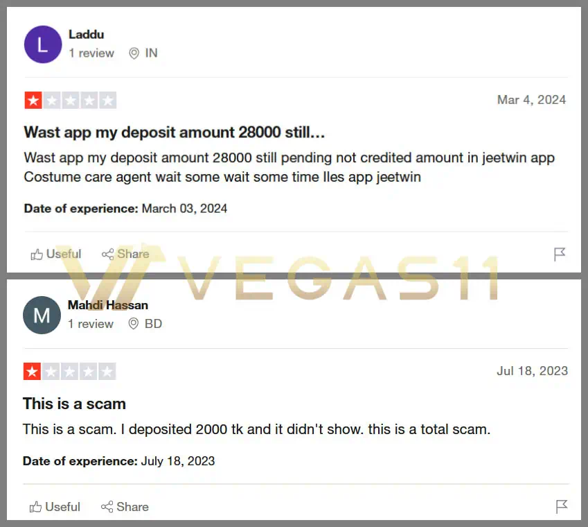 JeetWin Reviews&nbsp;&nbsp;