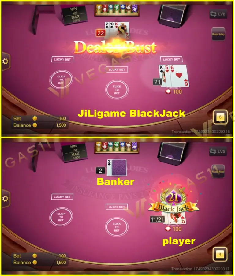 JiLigame BlackJack