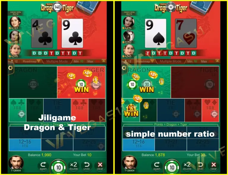 Jiligame Dragon & Tiger