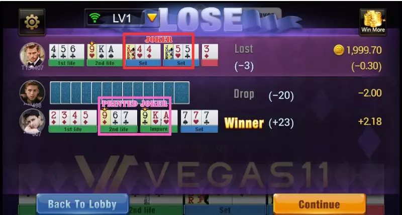 Joker & Printed Joker