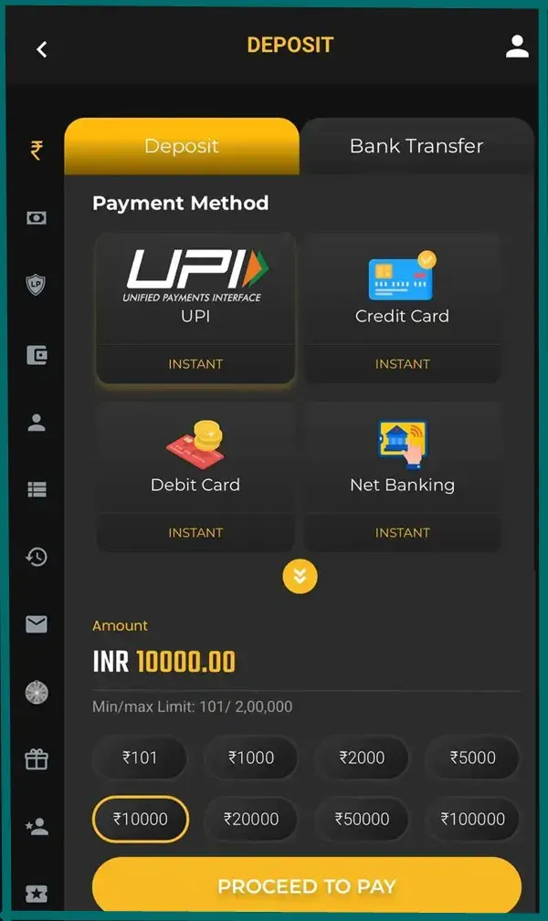 Khelo24bet Deposit & Withdraw