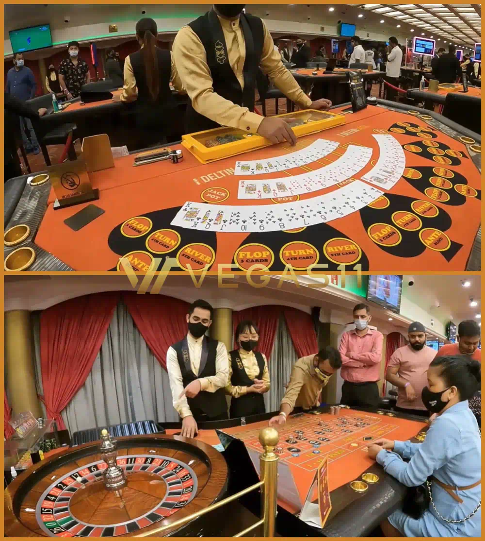 Deltin Royale Live Table Games