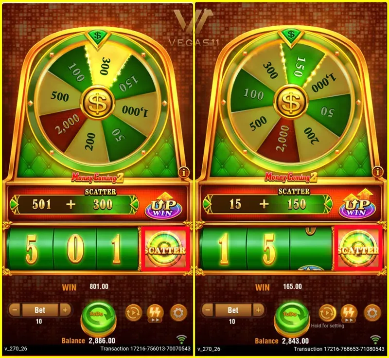 Money Coming Scatter Symbol