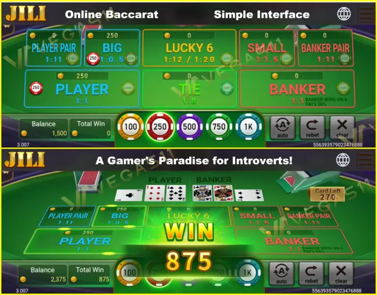 Electronic Baccarat