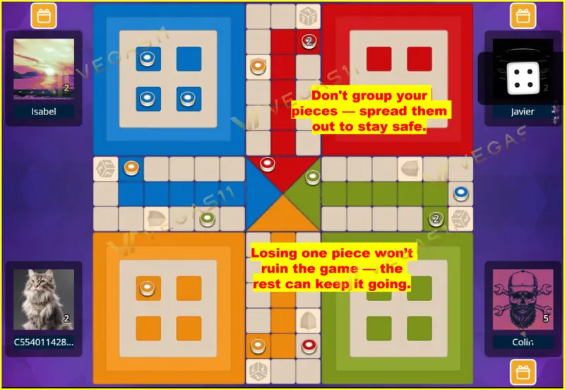 Pieces need to spread out to stay flexible