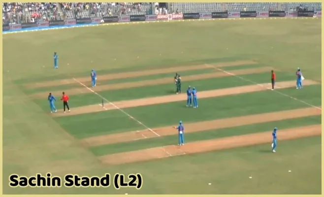 View from Sachin Stand Level 2