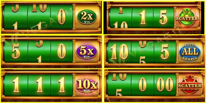 Money Coming - Surprise Reels Odds