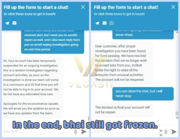 Went from 'Processing Withdrawal' to 'Fund Passing' in one message.