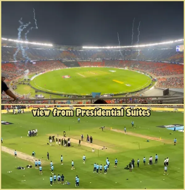 View from Presidential Suites