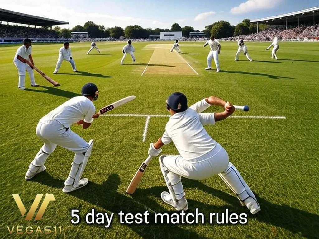 5 day test match rules