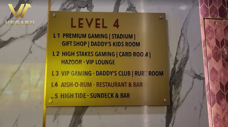 Big Daddy Casino Gaming Level